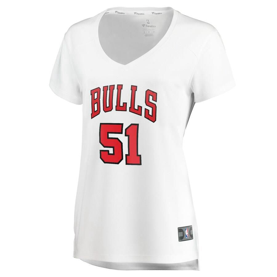Chicago Bulls Ryan Arcidiacono Fanatics Branded Fast Break Player Team Association Jersey Womens - White | Ireland H5589C8