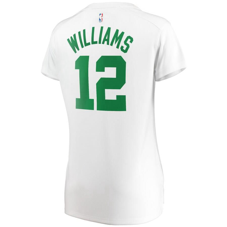 Boston Celtics Grant Williams Fanatics Branded Replica Fast Break Player Association Jersey Womens - White | Ireland B8360T3
