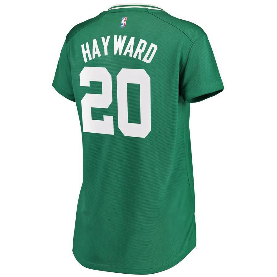 Boston Celtics Gordon Hayward Fanatics Branded Fast Break Icon Jersey Womens - Green | Ireland D4991B0