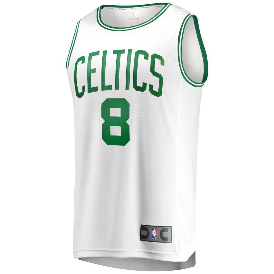Boston Celtics Kemba Walker Fanatics Branded Replica Fast Break Player Association Jersey Kids - White | Ireland I7586I5