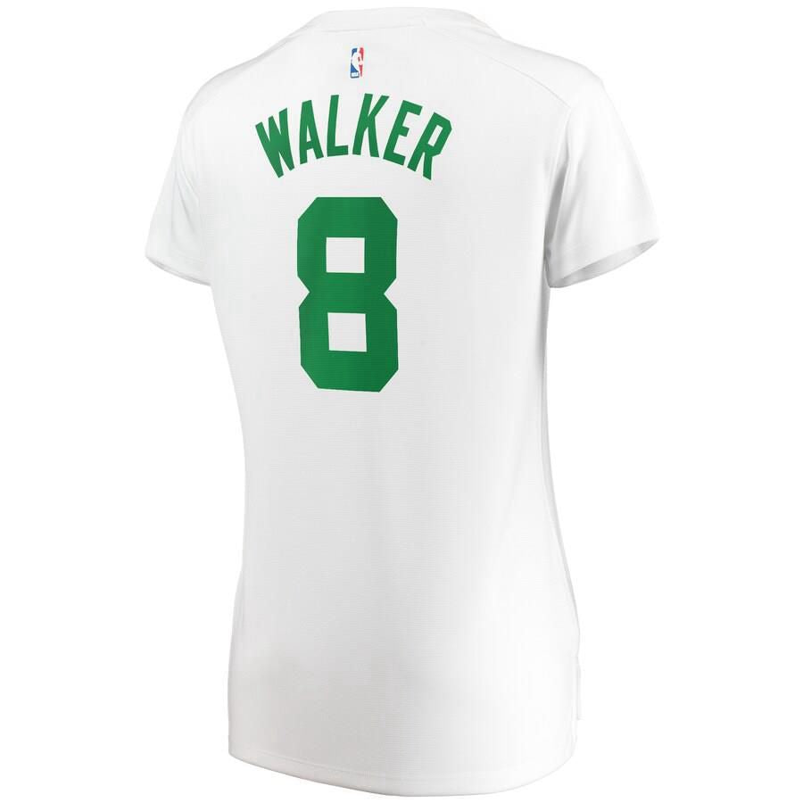 Boston Celtics Kemba Walker Fanatics Branded Replica Fast Break Player Association Jersey Womens - White | Ireland U8075B3
