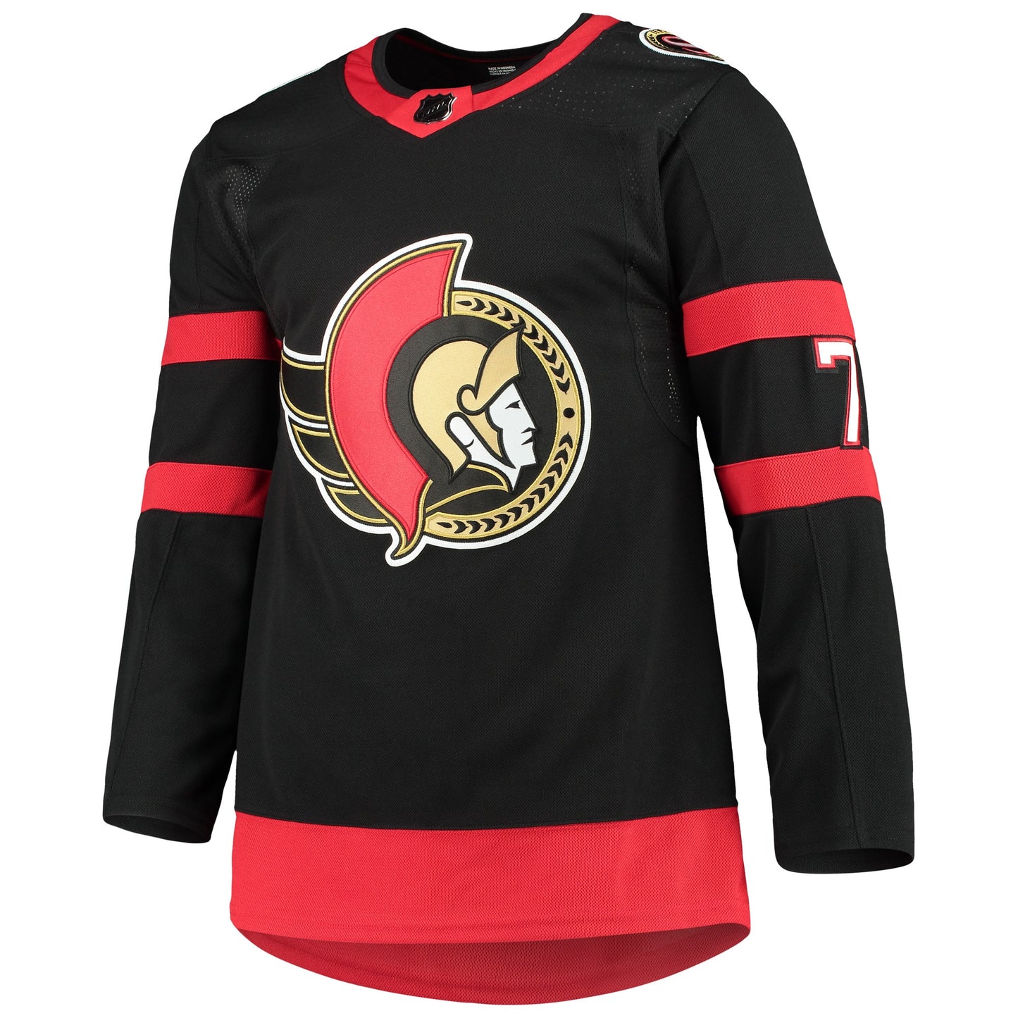 Brady Tkachuk Ottawa Senators adidas Home Primegreen Authentic Pro Player Jersey - Black