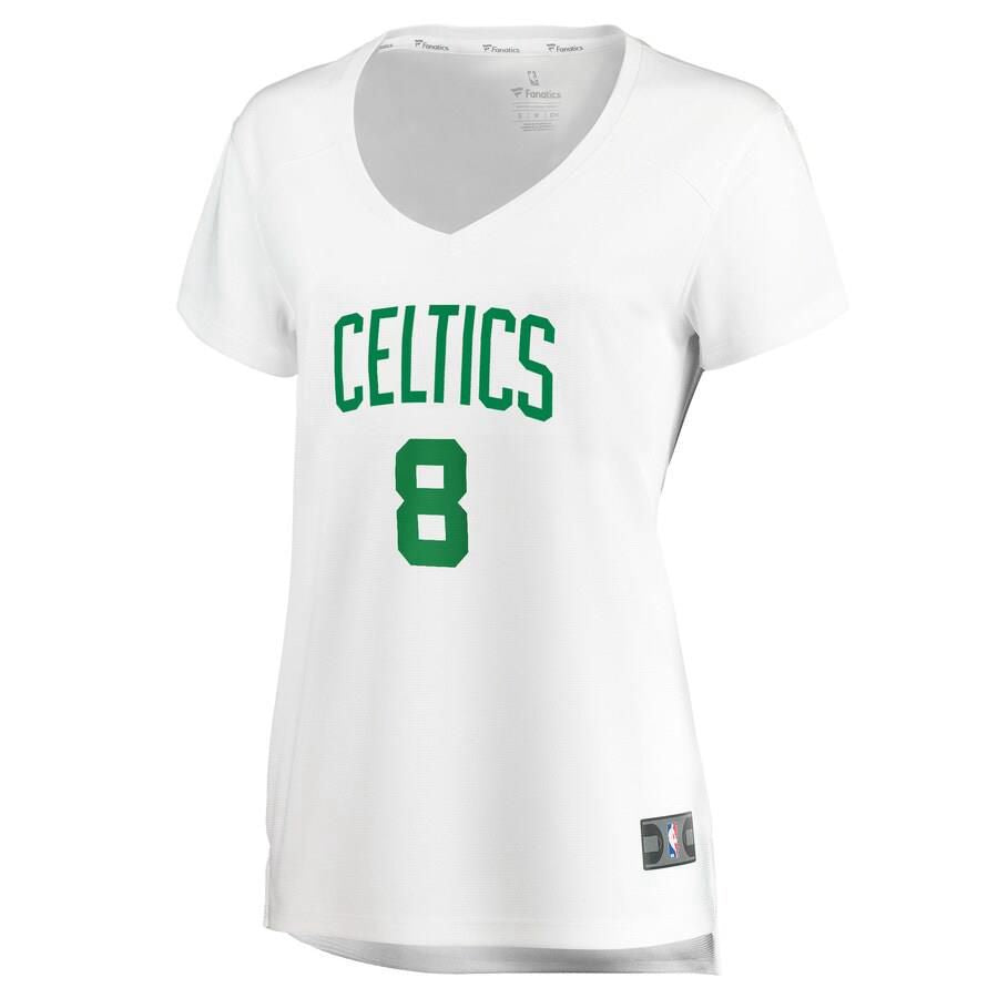 Boston Celtics Kemba Walker Fanatics Branded Replica Fast Break Player Association Jersey Womens - White | Ireland U8075B3